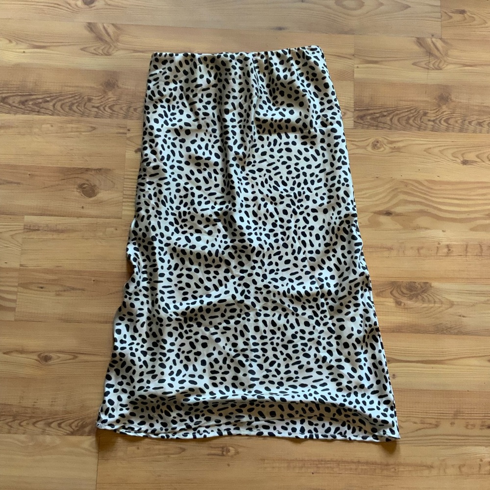 Adrienne | Leopard Print Skirt | MIDI Skirt